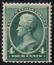# 211 F-VF OG H, thin, robust color!