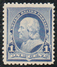# 219 VF+ OG H, nice margins!