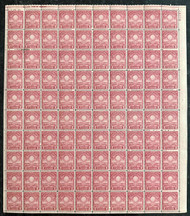# 655 F/VF OG NH, sheet of 100, fresh sheet!