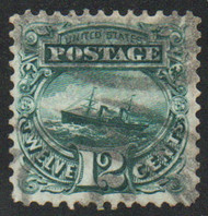 # 128 VF, w/CROWE (04/25) CERT, well centered with nice cancels. Freshÿ $2450.00