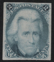 #  73 TC3bVF, Trail Color Proof, Dull Chalky  Blue,  Rare color, Rare!