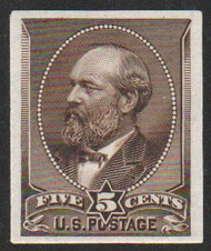 # 205 P3 SUPERB, Proof on India, vivid color, GEM!