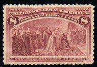 # 236 XF-SUPERB OG NH, w/CROWE (GRADED 95 (04/24)) CERT, bold color, GEM!