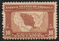 # 327 VF OG H, small part of gum, well centered, nice price