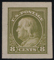 # 414 P2a SUPERB, w/PF (11/16) CERT, Small Die Proof on Wove paper, faint creases, only 3 to 5 are known to exist, A RARE and must have for a WASHINGTON FRANKLIN COLLECTION!