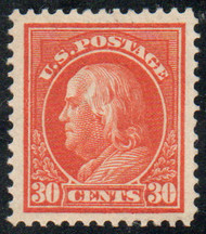# 420 XF-SUPERB JUMBO OG VLH, w/CROWE (GRADED 95-J (03/25)) CERT, a superior stamp, large margins, super nice, CHOICE!
