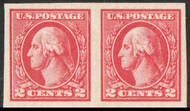 # 533 XF-SUPERB OG NH, Pair, w/CROWE (04/25) CERT, a very difficult and undervalued stamp, Super Nice!