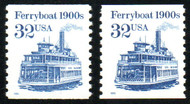 #2466b VF OG NH, Bronx blue shade, very neat find! (SEE PHOTO for color comparison)