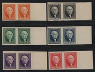 Specimen 1920 "PECKMORE & SONS Co." VF/XF OG NH, six different Imperf pairs, RARE!