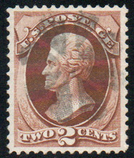 # 146 XF, w/PSE (GRADED 90 (02/08)) CERT, faint black rosette cork cancel, bold color, SELECT!