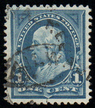 # 264 XF, w/PSE (GRADED 90 (02/11)) CERT, terrific color, nicely centered, SELECT!
