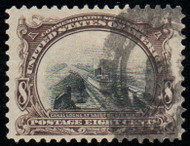 # 298 XF, w/PSE (GRADED 90 (03/09)) CERT, cork cancel, terrific color, CHOICE!