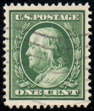 # 374 XF-SUPERB, w/PSE (GRADED 95 (10/05)) CERT, light wavy line cancel, robust color, CHOICE!