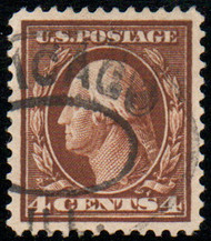 # 377 XF-SUPERB, w/PSE (GRADED 95 (09/07)) CERT, town cancel, bold color, SELECT!