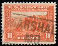 # 400A XF, w/PSE (GRADED 90 (12/08)) CERT, town cancel, terrific color, CHOICE!