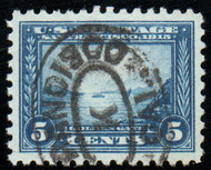 # 403 XF, w/PSE (GRADED 90 (08/20)) CERT, bold town cancel, spectacular color, SELECT!