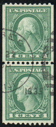 # 448 XF, w/PSE (GRADED 90 (11/19)) CERT, Pair, multiple cancels, lovely find, SELECT!