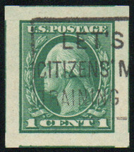 # 481 GEM JUMBO w/PSE (GRADED 100J (10/14)) CERT, slogan cancel, monster margins, SELECT!