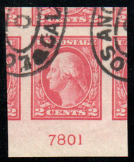 # 482 GEM JUMBO, w/PSE (GRADED 100J (05/19)) CERT, Plate number single, double oval cancel, monster margins, CHOICE!