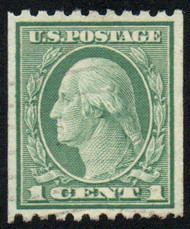 # 486 SUPERB, w/PSE (GRADED 98 (12/08)) CERT, very faint cancel, fresh color, SELECT!