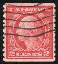 # 492 XF-SUPERB, w/PSE (GRADED 95 (02/10)) CERT, wavy line cancel, vivid color, SELECT!