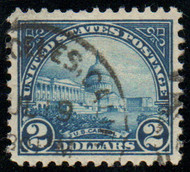 # 572 XF, w/PSE (GRADED 90 (10/08)) CERT, town cancel, vibrant color, CHOICE!