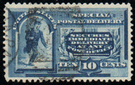 #E 2 XF, w/PSE (GRADED 90 (11/12)) CERT, duplex cancels, spectacular color, SELECT!