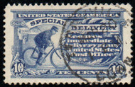#E 8 XF-SUPERB, w/PSE (GRADED 95 (02/08)) CERT, town cancel, vivid color, GEM!