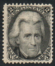 # 103 VF OG H, w/PF (10/15) CERT, only 979 known to collectors, nicely centered within large margins, jet black color, only purchase with proper certification, this stamp is highly counterfeited, RARE ITEM!