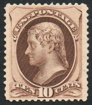 # 188 VF/XF OG LH, w/PSAG (06/19) CERT, well centered, fresh color, Super!