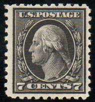 # 430 F/VF OG NH, jet black color, fresh