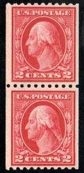 # 442 F/VF OG NH, Pair, nice color