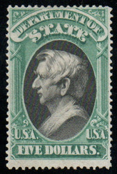 #O 69 Fine+ OG LH, w/PF (01/06) CERT, bright color, nicely centered for this issue, the key to the set,  RARITY!!