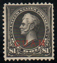 Guam #12 VF OG H, large part og, well centered, Fresh!