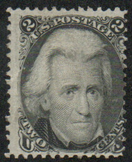 #  73 Fine OG H, small tear, bold color!