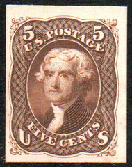 #  76 P4 XF-SUPERB, Proof on cardboard, bold color, CHOICE!