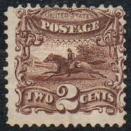 # 113 Fine mint, no gum, rich color!