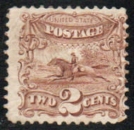 # 113 Fine OG H, nice stamp!