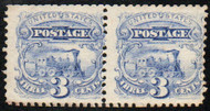 # 114 Fine mint, no gum, Pair, very neat!