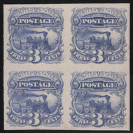 # 114 P4 XF, Block of 4, Proof on cardboard, pretty color, CHOICE!