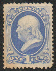 # 156 VF/XF traces OG H, pretty color, SELECT!