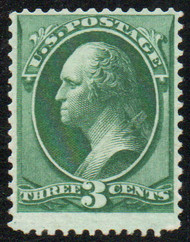 # 158 F-VF mint, no gum, robust color!