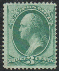 # 158 F-VF mint, no gum, terrific color!