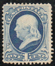 # 182 VF OG H, tiny pinhole, bold color!