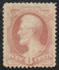 # 186 VF mint, no gum, very nice!