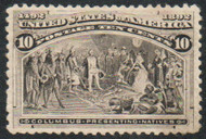 # 237 VF/XF OG LH, tiny thin, nicely centered, CHOICE!