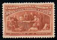 # 239 XF-SUPERB JUMBO OG NH, w/PSE (05/25) and (03/00) CERTS, a huge stamp with extra large margins, CHOICE GEM!