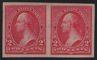 # 267 P5 VF/XF OG H, Proof Pair on stamp paper, terrific color, CHOICE!
