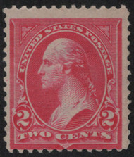 # 267a Fine+ OG LH, crease, pink shade, eye popping color!