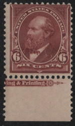 # 271 Fine+ OG NH, Single w/ partial imprint, very neat!